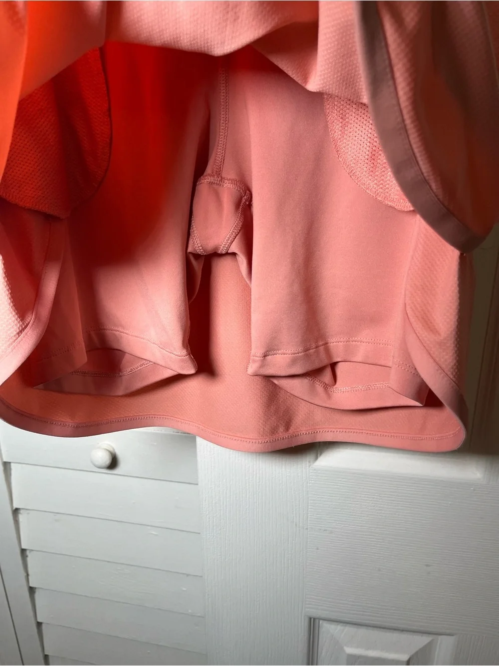 Nike Dri-FIT Peach Athletic Skort with Built-in Shorts